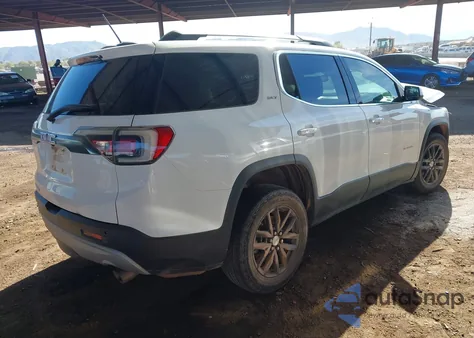 2018 GMC Acadia Slt-1 from USA, damaged, VIN 1GKKNMLS7JZ123813